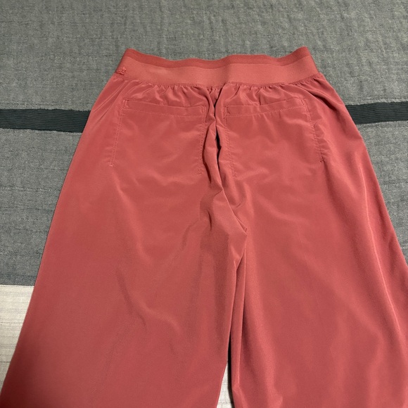 Athleta Pink Wide Leg Pants - Picture 3 of 7